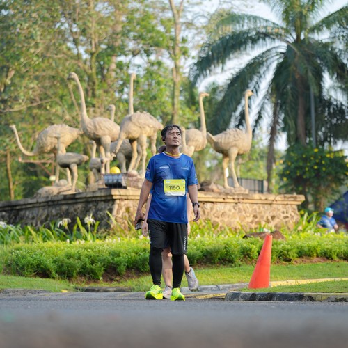 Race photo from BOGORUN 2026