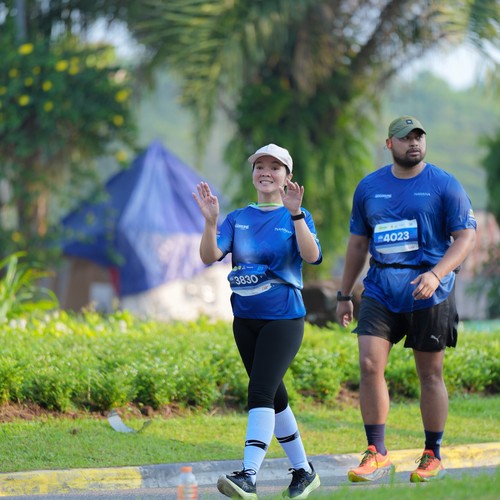 Race photo from BOGORUN 2026