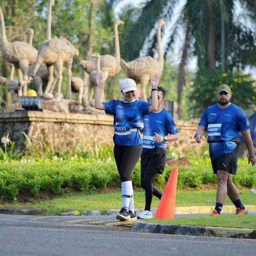 Race photo from BOGORUN 2026