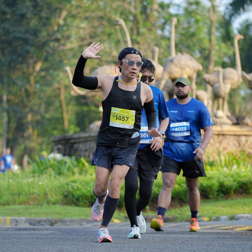Race photo from BOGORUN 2026