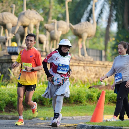 Race photo from BOGORUN 2026