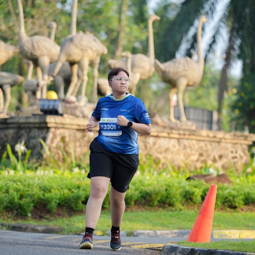 Race photo from BOGORUN 2026
