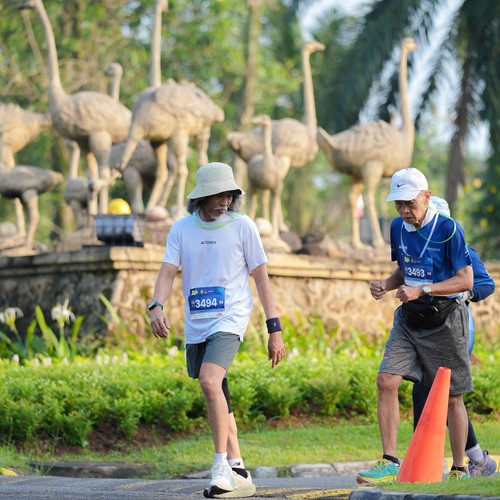 Race photo from BOGORUN 2026
