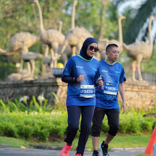Race photo from BOGORUN 2026