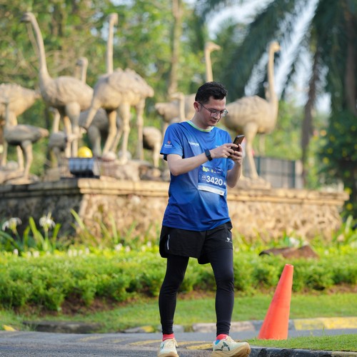 Race photo from BOGORUN 2026