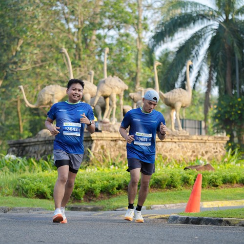 Race photo from BOGORUN 2026