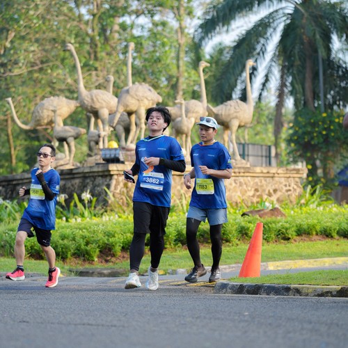 Race photo from BOGORUN 2026