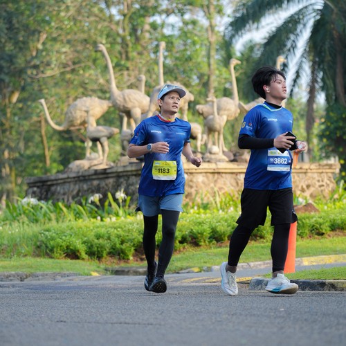 Race photo from BOGORUN 2026