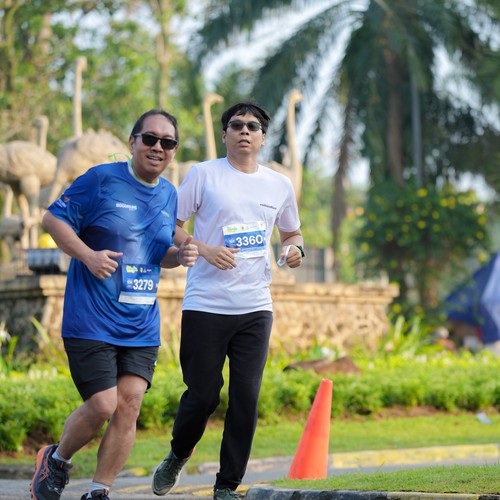 Race photo from BOGORUN 2026