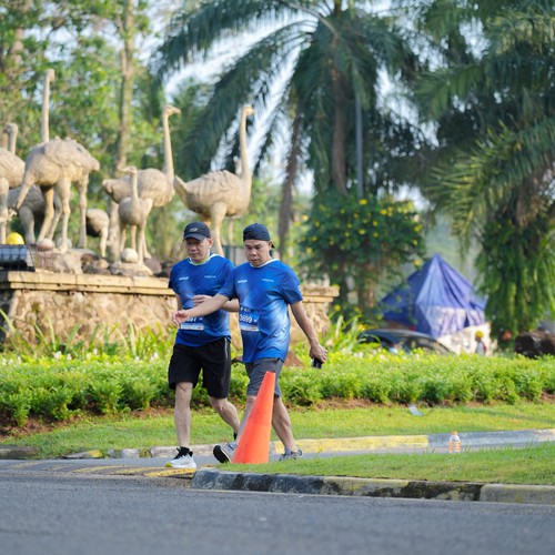 Race photo from BOGORUN 2026