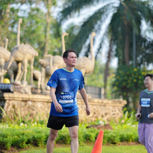 Race photo from BOGORUN 2026