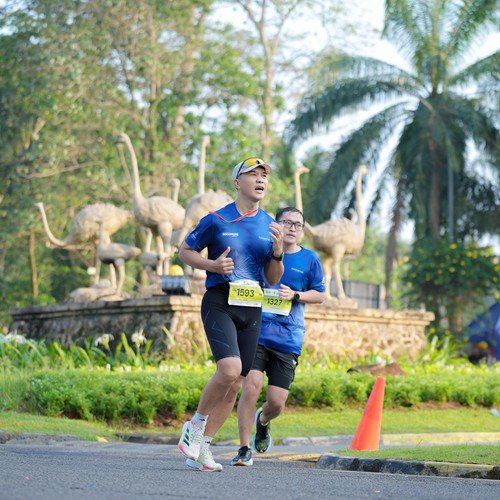 Race photo from BOGORUN 2026