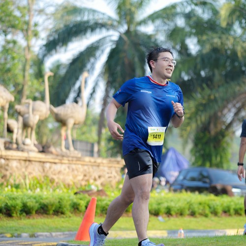 Race photo from BOGORUN 2026