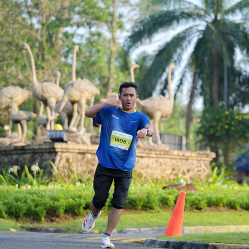 Race photo from BOGORUN 2026