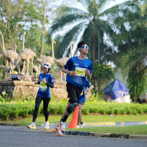 Race photo from BOGORUN 2026
