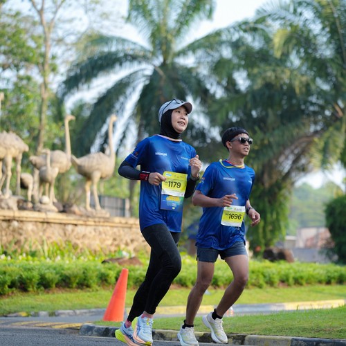 Race photo from BOGORUN 2026