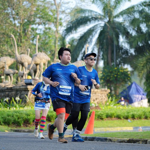 Race photo from BOGORUN 2026