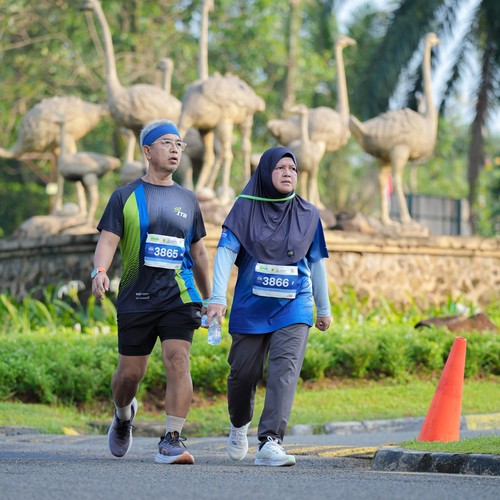 Race photo from BOGORUN 2026