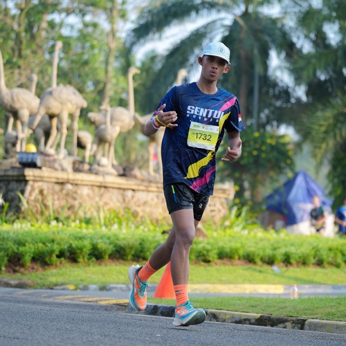 Race photo from BOGORUN 2026