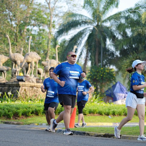Race photo from BOGORUN 2026