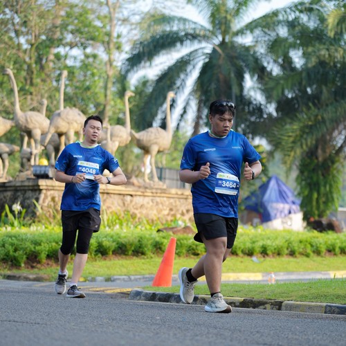 Race photo from BOGORUN 2026