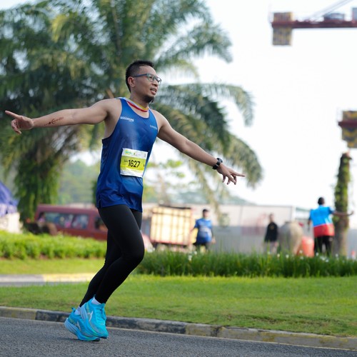 Race photo from BOGORUN 2026