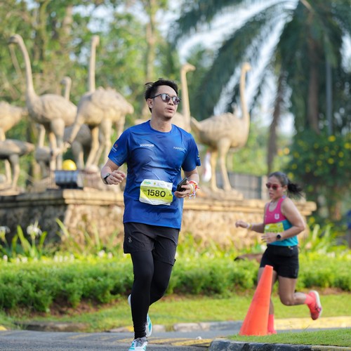 Race photo from BOGORUN 2026