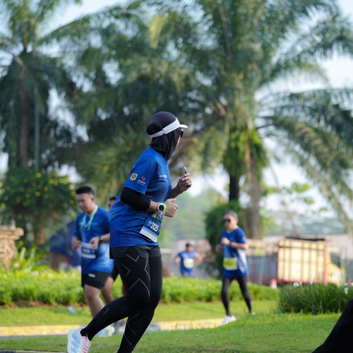 Race photo from BOGORUN 2026
