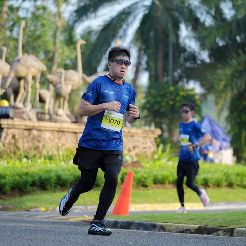 Race photo from BOGORUN 2026