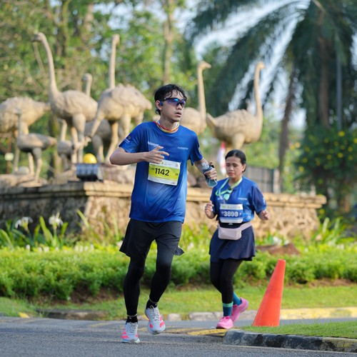 Race photo from BOGORUN 2026