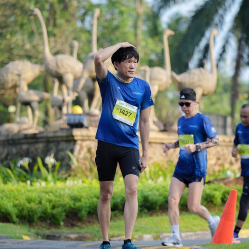 Race photo from BOGORUN 2026