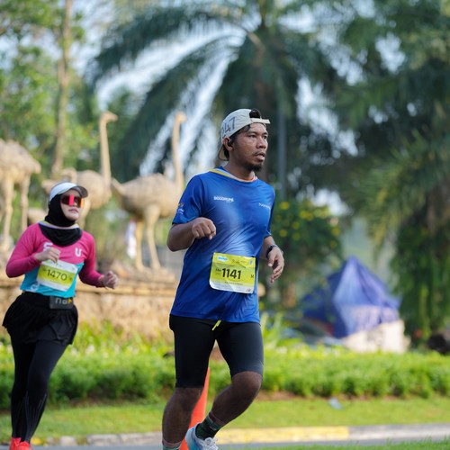 Race photo from BOGORUN 2026