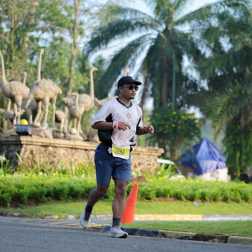 Race photo from BOGORUN 2026