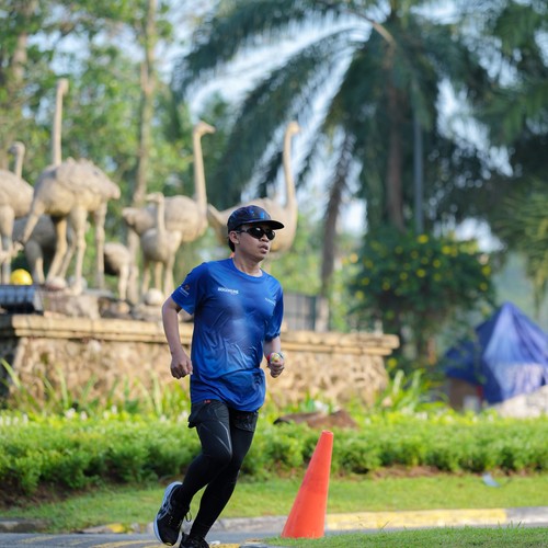 Race photo from BOGORUN 2026