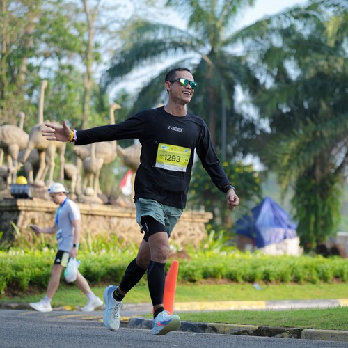 Race photo from BOGORUN 2026