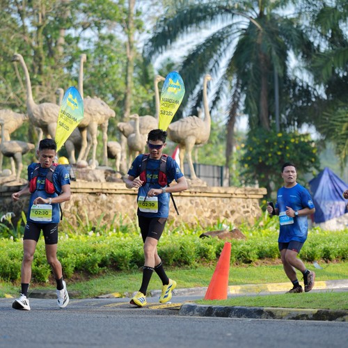 Race photo from BOGORUN 2026
