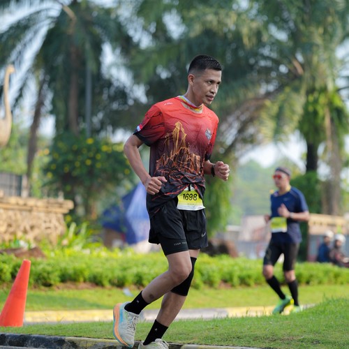 Race photo from BOGORUN 2026