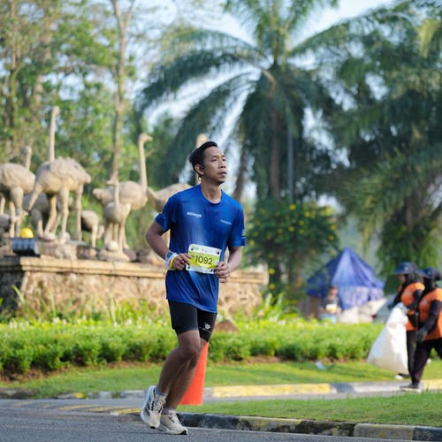 Race photo from BOGORUN 2026