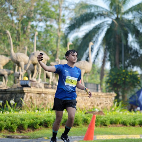 Race photo from BOGORUN 2026
