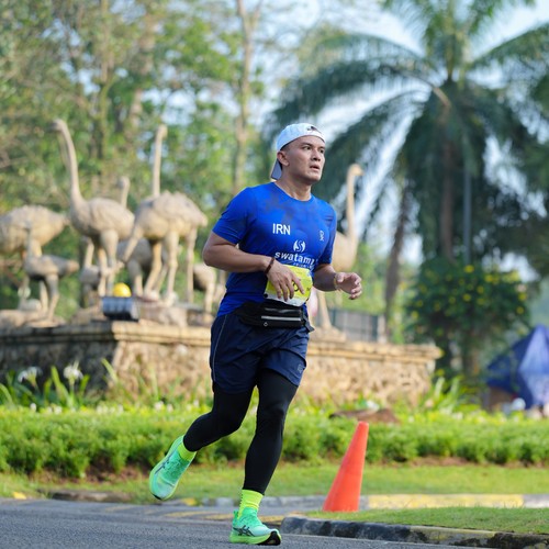 Race photo from BOGORUN 2026