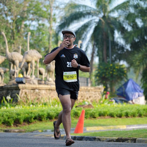 Race photo from BOGORUN 2026
