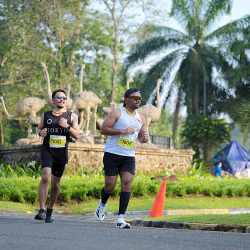 Race photo from BOGORUN 2026