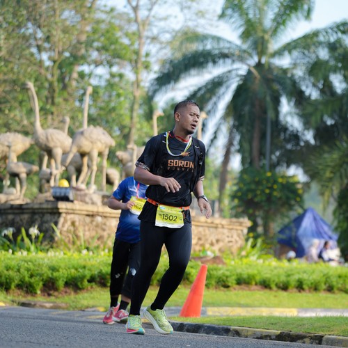 Race photo from BOGORUN 2026