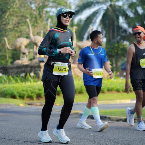 Race photo from BOGORUN 2026