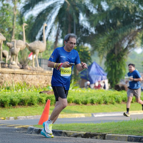 Race photo from BOGORUN 2026