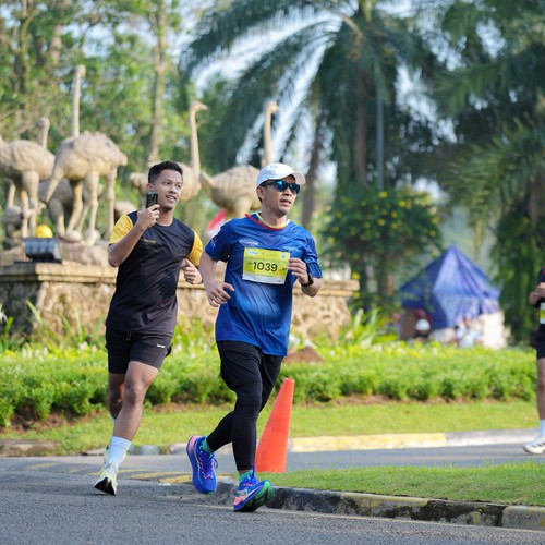 Race photo from BOGORUN 2026