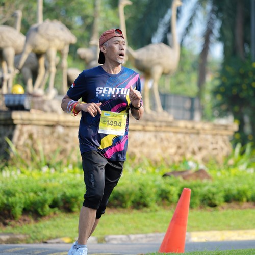 Race photo from BOGORUN 2026