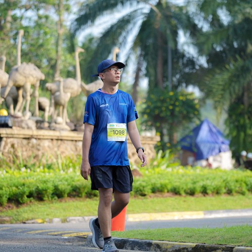 Race photo from BOGORUN 2026