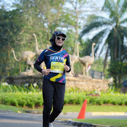 Race photo from BOGORUN 2026