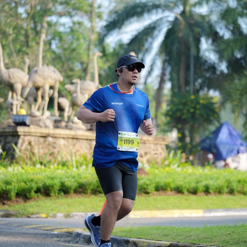 Race photo from BOGORUN 2026